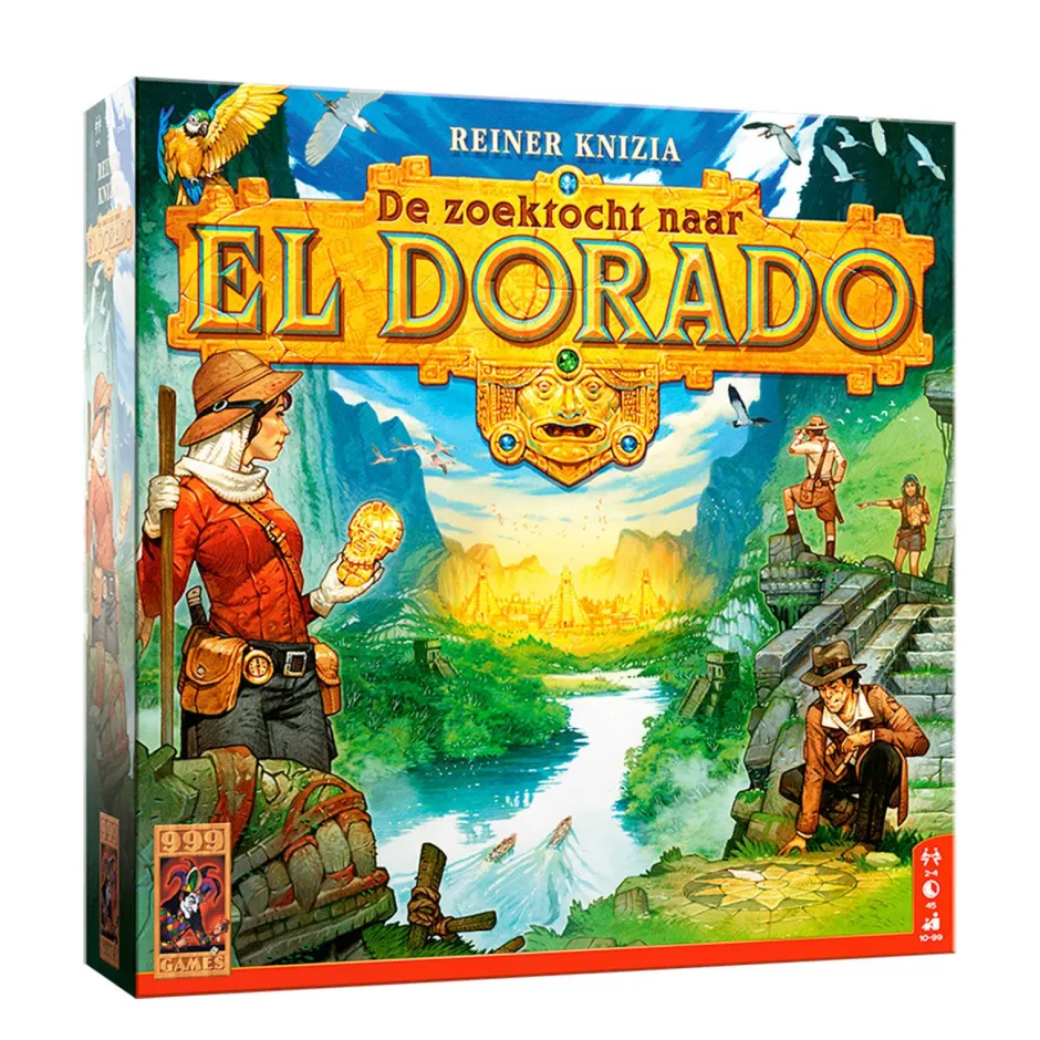 999 Games De Zoektocht Naar El Dorado^ Bordspellen