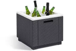 Allibert Bijzettafel/Koelbox Cube (42X42 Cm)^ Tuintafels