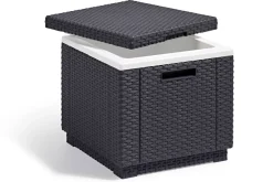 Allibert Bijzettafel/Koelbox Cube (42X42 Cm)^ Tuintafels