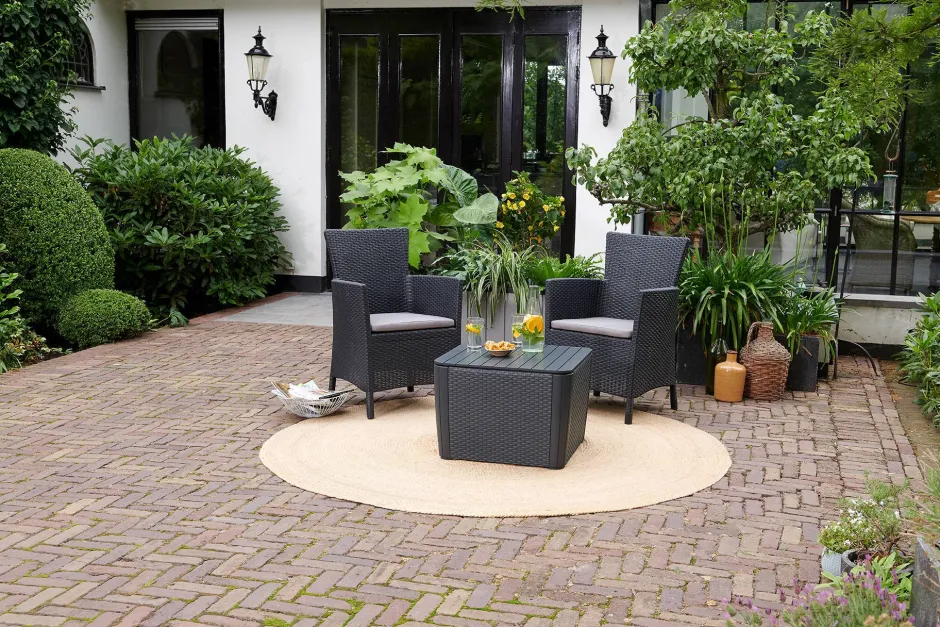 Allibert Hocker Met Opbergruimte (57X57 Cm)^ Loungesets