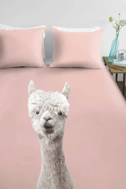 Ambiante Katoenen Dekbedovertrek 1 Persoons Alpaca (140X220 Cm) Best