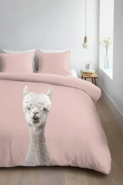 Ambiante Katoenen Dekbedovertrek 1 Persoons Alpaca (140X220 Cm) Best
