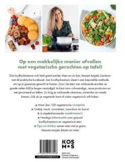 wehkamp Angela Zamboni En Club Slank Lekker Afvallen Met Minder Koolhydraten Vega^ Kookboeken