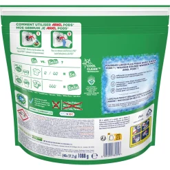 Ariel Pods+ Vloeibaar Wasmiddelcapsules + Ultra Vlekverwijderaar - 3 X 40 Wasbeurten - 120 Wasbeurten Hot