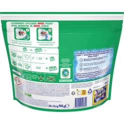Ariel Pods+ Vloeibaar Wasmiddelcapsules + Actieve Geurbestrijding- 3 X 40 Wasbeurten - 120 Wasbeurten Hot