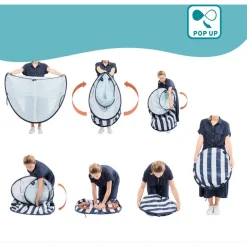 Babymoov Anti-Uv Tent Hoge Bescherming 50+ - Marine^ Babyspeelgoed