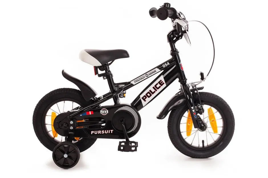 Bachtenkirch New Police Kinderfiets 12 Inch Zwart^ Kinderfietsen