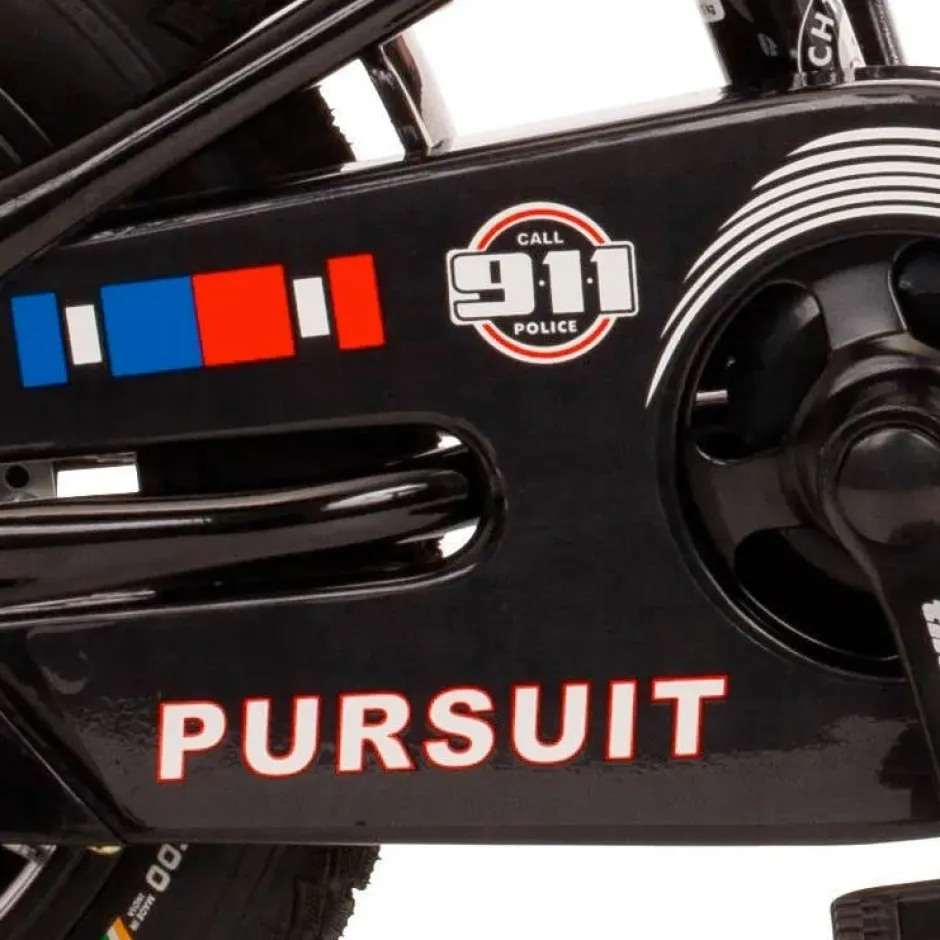 Bachtenkirch New Police Kinderfiets 12 Inch Zwart^ Kinderfietsen