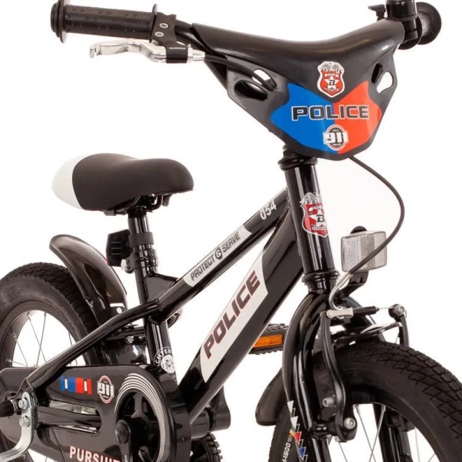 Bachtenkirch New Police Kinderfiets 12 Inch Zwart^ Kinderfietsen