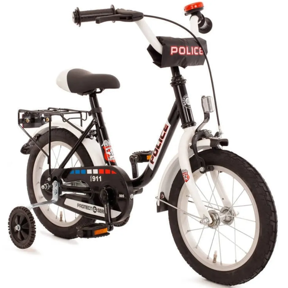 Bachtenkirch Police Kinderfiets 16 Inch Zwart^ Kinderfietsen