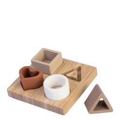 BamBam Bamboo & Bpa Free Stove Blokpuzzel 4 Stukjes^ Puzzels