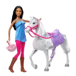 Barbie Basic Horse + -Pop^ Poppen