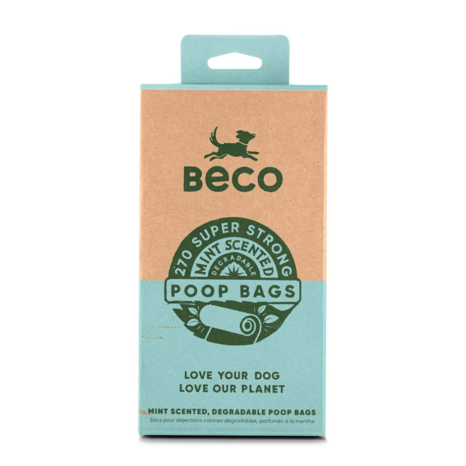 Beco Bags Mint Value Pack Poepzakjes 270 Stuks(18X15) Hot