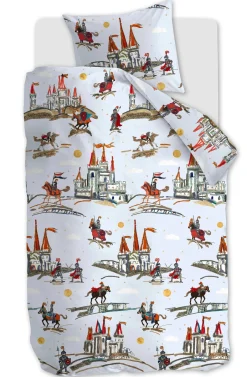 Beddinghouse Katoenen Dekbedovertrek 1 Persoons Good Knights (140X200 Cm) Outlet