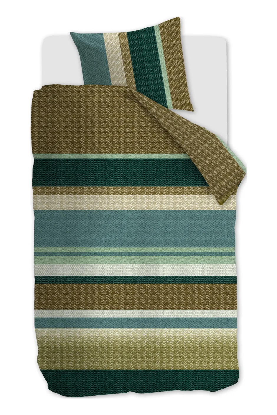 Beddinghouse Katoenen Dekbedovertrek 1 Persoons Jorren (140X220 Cm) Hot