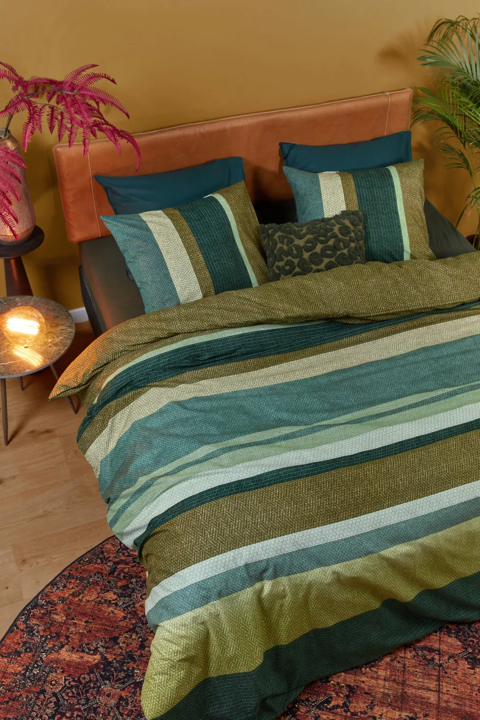 Beddinghouse Katoenen Dekbedovertrek 1 Persoons Jorren (140X220 Cm) Hot