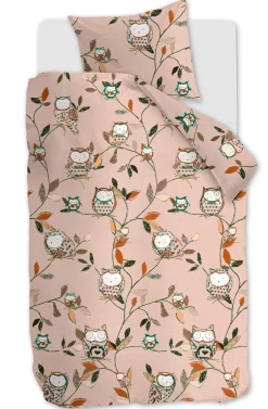 Beddinghouse Katoenen Dekbedovertrek 1 Persoons Owlsome (140X200 Cm)