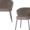 BePureHome Eetkamerstoel Admit (Set Van 2) Clearance
