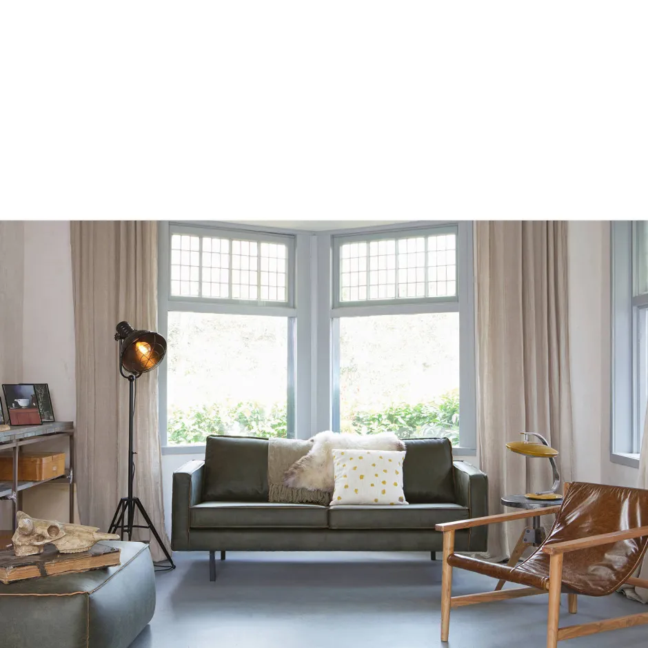 BePureHome 2-Zitsbank (Eco Leer) Rodeo