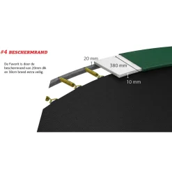 BERG Favorit Trampoline O270 Cm^ Trampolines