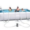 Bestway Power Steel 56441 Frame Zwembad (404X201 Cm) Met Filterpomp^ Zwembaden