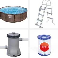 Bestway Steel Pro Max Steel Pro Max Frame Zwembad (366 Cm)^ Zwembaden