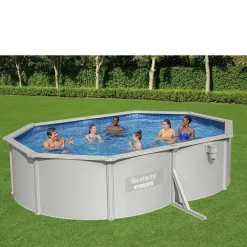 Bestway Zwembad Hydrium Set Inclusief Zandfilter (500X360 Cm)^ Zwembaden