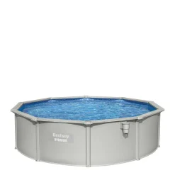 Bestway Zwembad Hydrium Set Inclusief Zandfilter (O460 Cm)^ Zwembaden