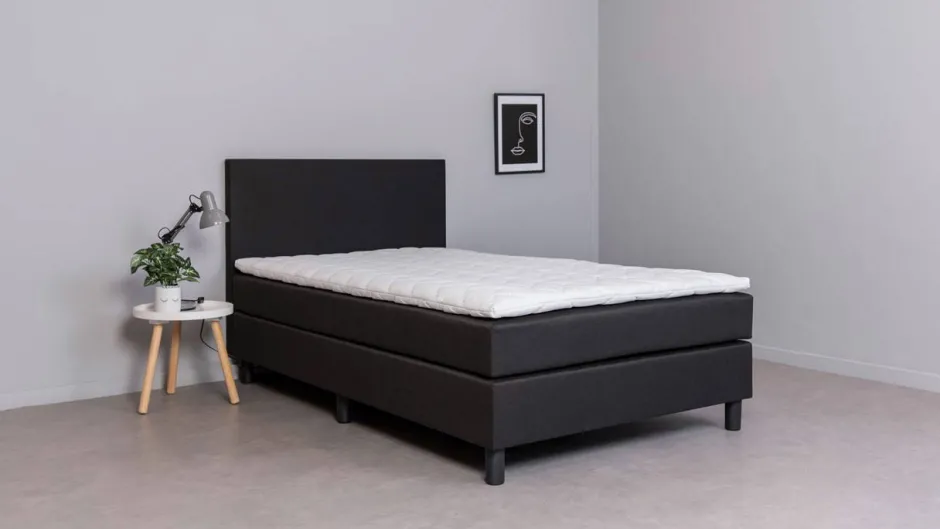 Beter Bed Complete Boxspring Box Owen Vlak Met Gestoffeerd Matras (160X200 Cm)