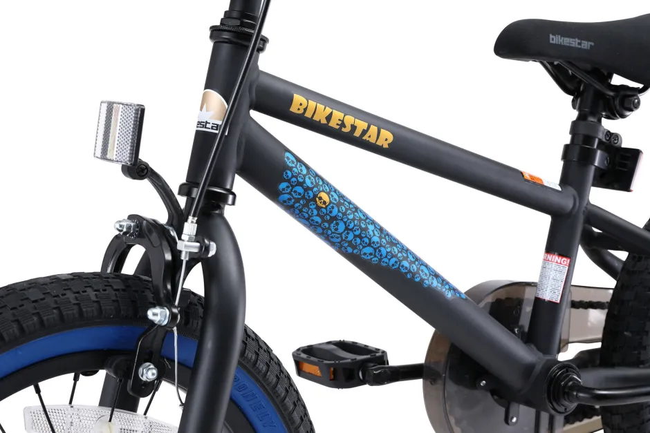BikeStar Bmx Kinderfiets 16 Inch Zwart^ Kinderfietsen