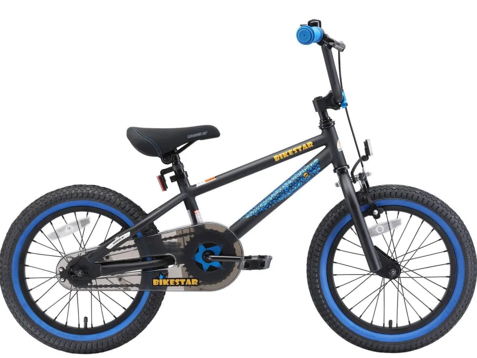 BikeStar Bmx Kinderfiets 16 Inch Zwart^ Kinderfietsen