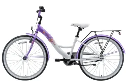BikeStar Classic Kinderfiets 24 Inch Lila^ Kinderfietsen
