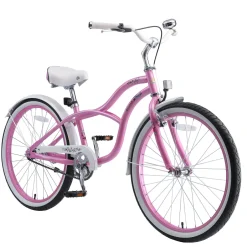 BikeStar Classic Kinderfiets 24 Inch Roze^ Kinderfietsen