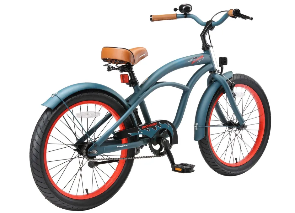 BikeStar Cruiser Kinderfiets 20 Inch Blauw^ Kinderfietsen