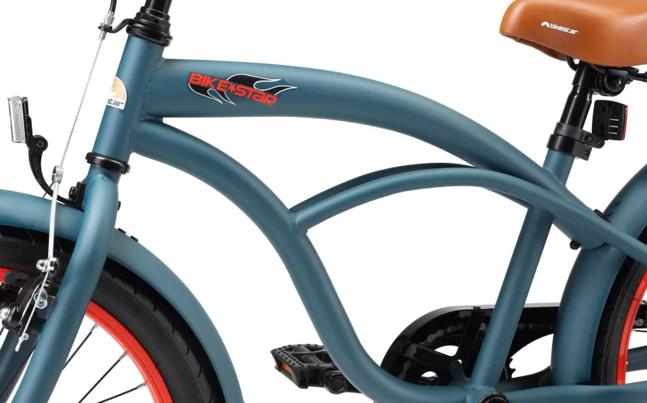 BikeStar Cruiser Kinderfiets 20 Inch Blauw^ Kinderfietsen
