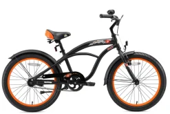 BikeStar Cruiser Kinderfiets 20 Inch Zwart^ Kinderfietsen