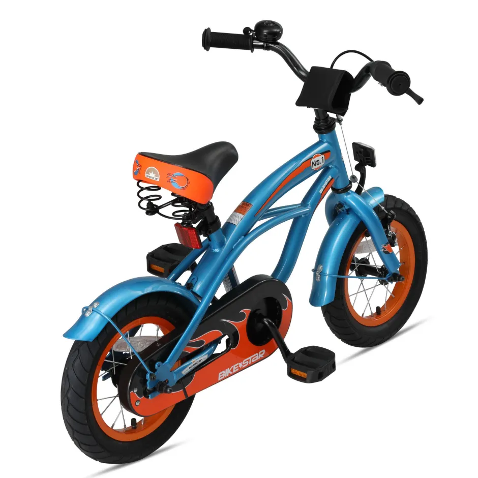 BikeStar Cruiser Kinderfiets 12 Inch Blauw^ Kinderfietsen