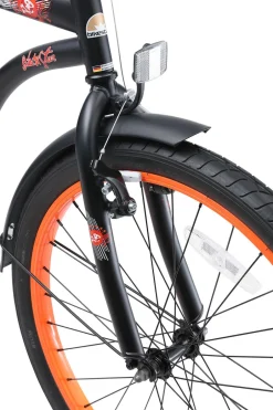 BikeStar Cruiser Kinderfiets 24 Inch Zwart^ Kinderfietsen