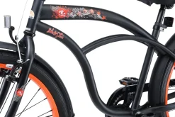 BikeStar Cruiser Kinderfiets 24 Inch Zwart^ Kinderfietsen