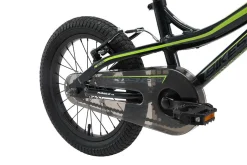 BikeStar Mountainbike Alu Kinderfiets 16 Inch Zwart /Groen^ Kinderfietsen