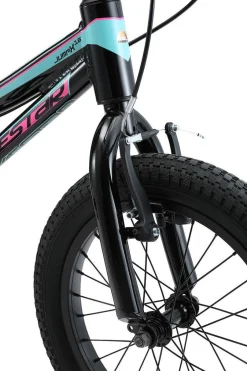 BikeStar Mountainbike Kinderfiets 16 Inch Zwart^ Kinderfietsen