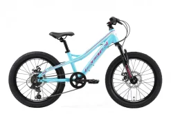 BikeStar Mtb Kinderfiets 20 Inch Wit /Turquiose, 7 Speed^ Kinderfietsen