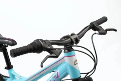 BikeStar Mtb Kinderfiets 20 Inch Wit /Turquiose, 7 Speed^ Kinderfietsen