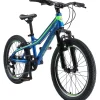 BikeStar Mtb Kinderfiets 20 Inch Blauw /Groen, 7 Speed^ Kinderfietsen