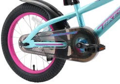 BikeStar Urban Jungle Kinderfiets 16 Inch Paars /Turquoise^ Kinderfietsen
