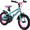 BikeStar Urban Jungle Kinderfiets 14 Inch Turquoise^ Kinderfietsen
