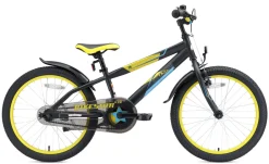 BikeStar Urban Jungle Kinderfiets 20 Inch Zwart^ Kinderfietsen