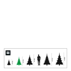 Black Box Trees Verlichte Kerstboom Millington (H155 X O86 Cm) Best