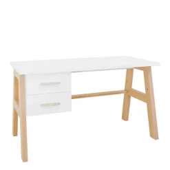 Bopita Bureau Lisa Wit/Naturel Discount