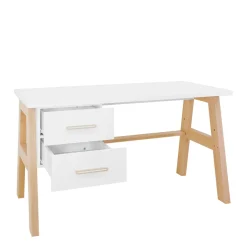 Bopita Bureau Lisa Wit/Naturel Discount